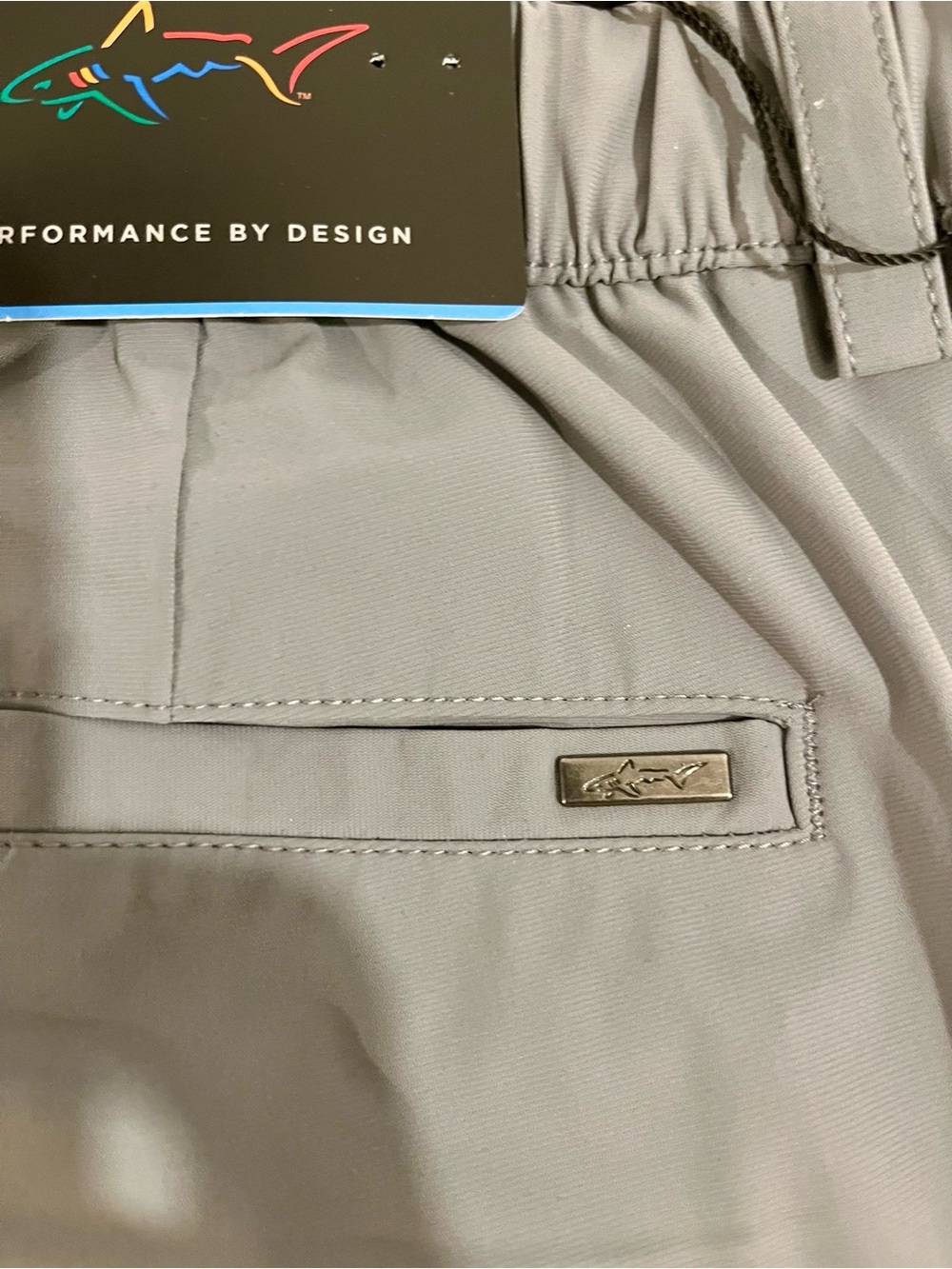 Greg Norman Collection PULL-ON TRAVEL PANT Steel Color 36x32 - Picture 5 of 9